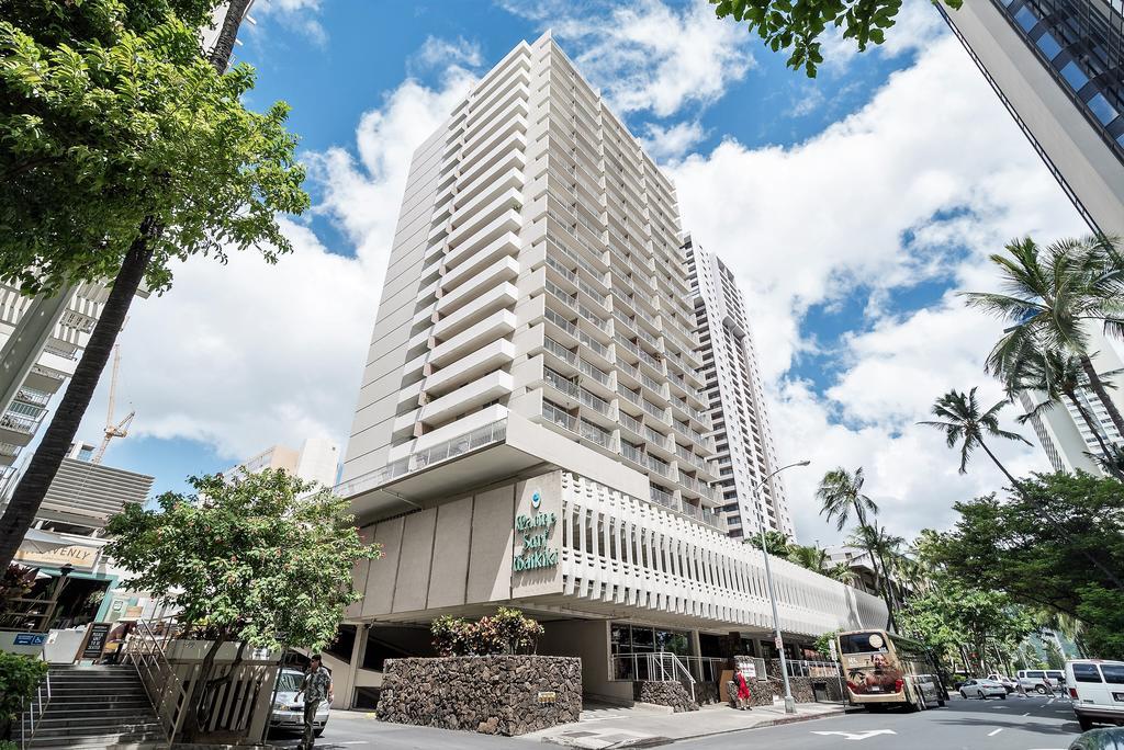 Waikiki Place Studios At The Marine Surf Waikiki Honolulu Bagian luar foto